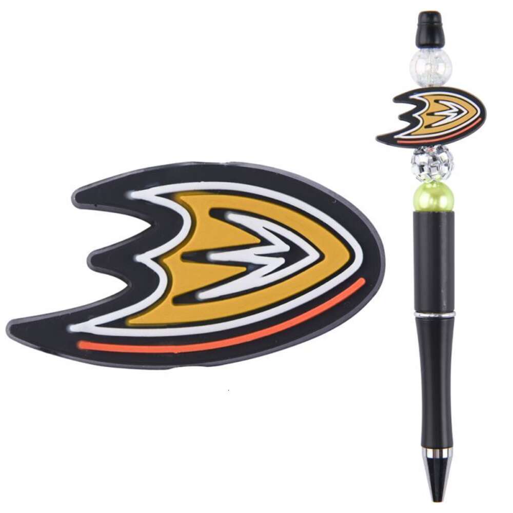 hot selling mexico style silicone Bead Pens Decorative mermaid bead Pens Gift diy Charms Ballpoint Pens