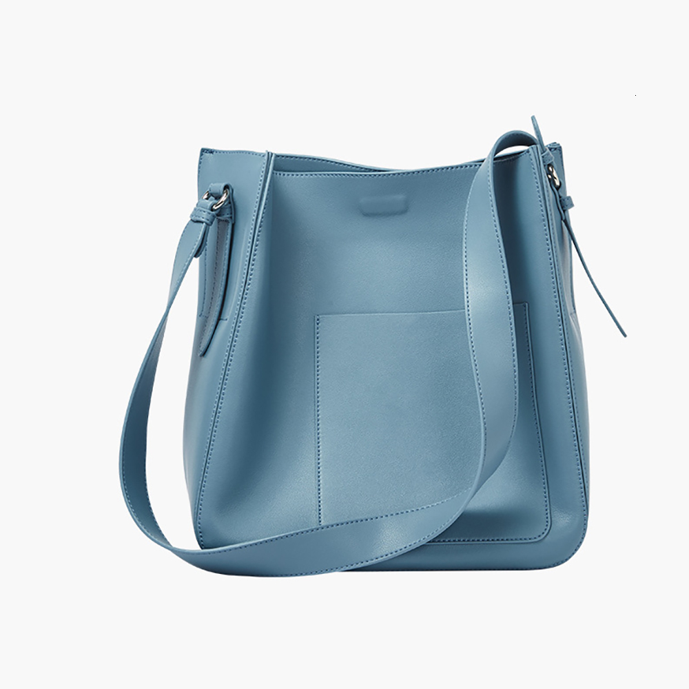 2024 New Arrival Split Leather Causal Single Strap Shoulder Large Capacity Designer Bucket Tote Bags dddmymoon