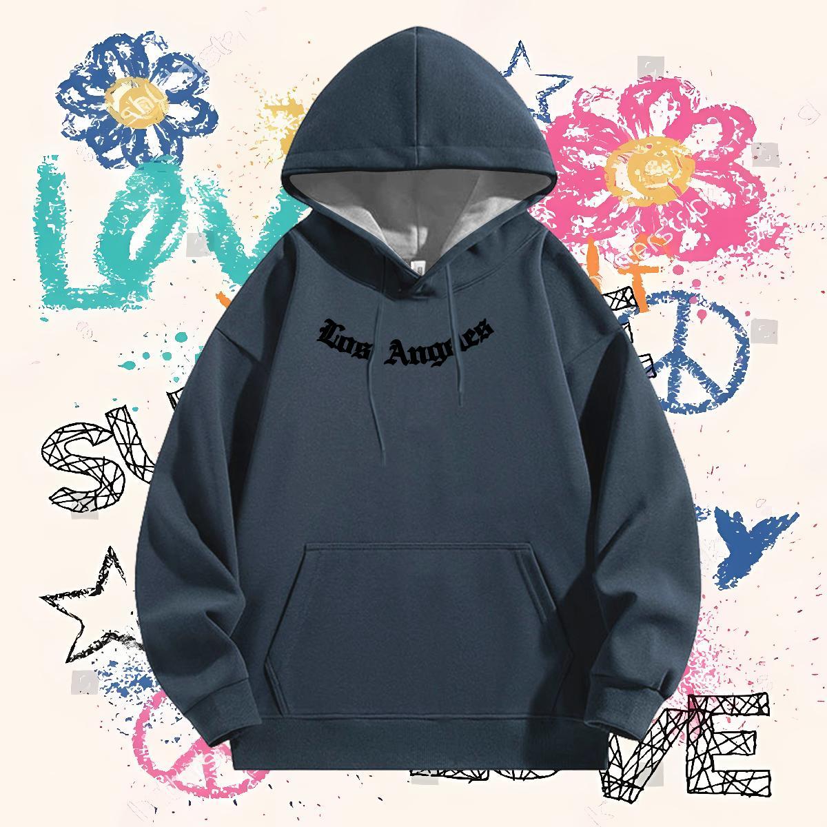 Fashion Woman Hoodie Autumn Winter Soft Lady Clothes Hoodie Anime Cotton 350g Top Hoody Breathable Long Sleeve