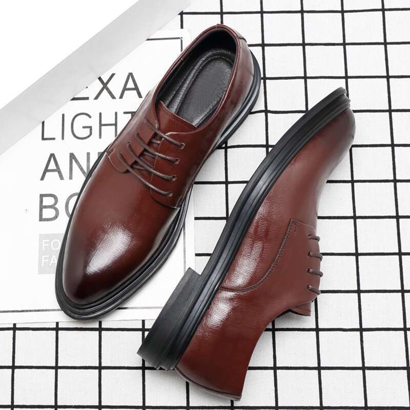 Elevator Dress 3/6/8 cm Formal Winter/Spring Classic Business Men Oxfords Footwear Suit Shoes