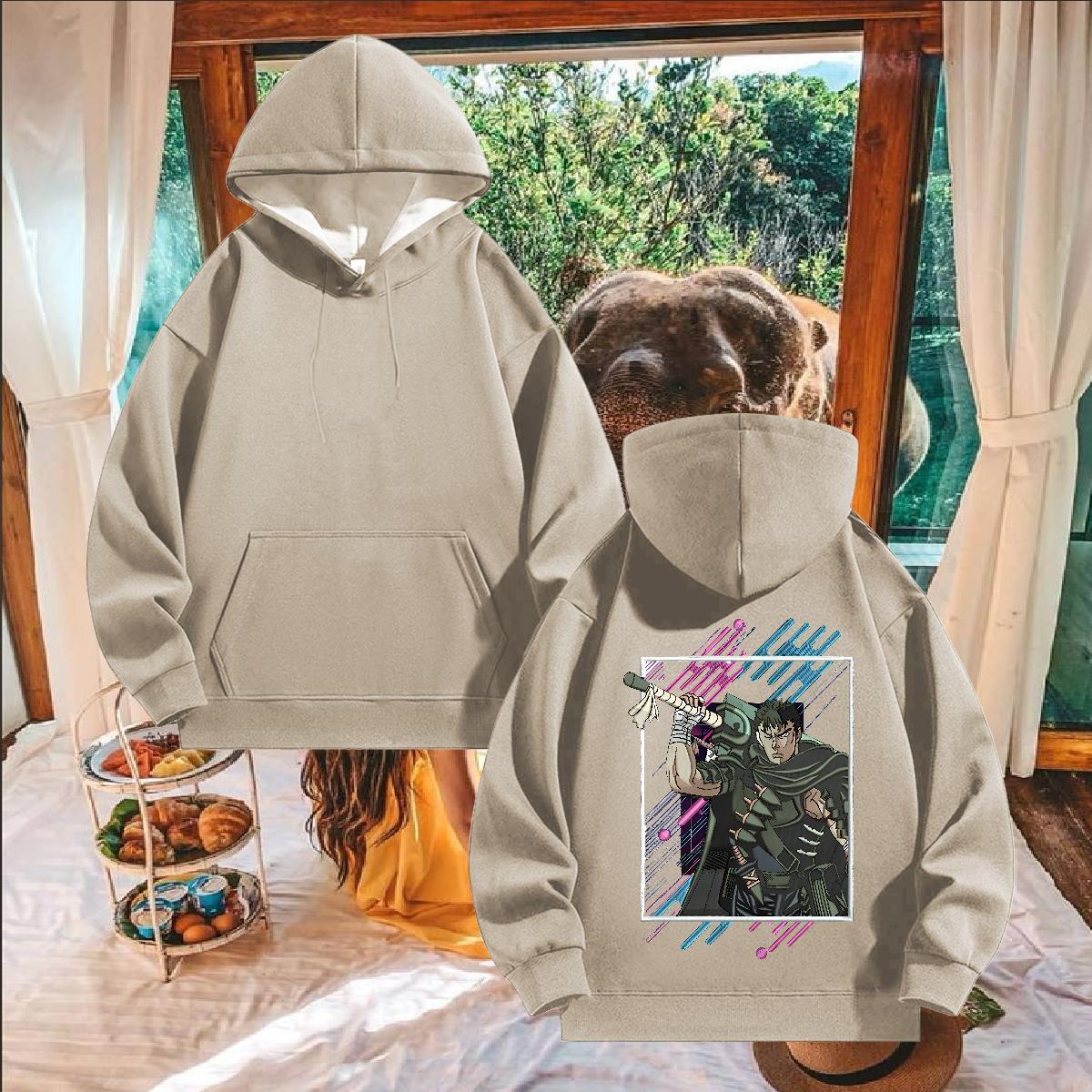 Fashion New Man Hoodie US Plus Size Soft Hoodie Pullover Clothings Y2K Thick Fleece Long Sleeve Soft