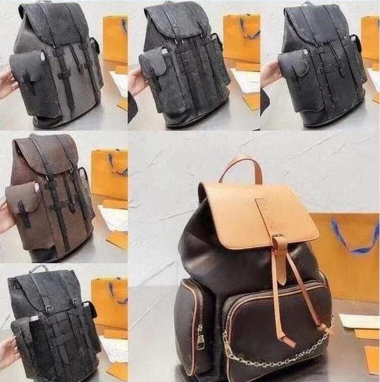 Luxury Palm Springs pu leather Christopher Crossbody Bag Handbag Wallet Designer Old Flower Colored Mini Backpack Old Flower Backpack Bag