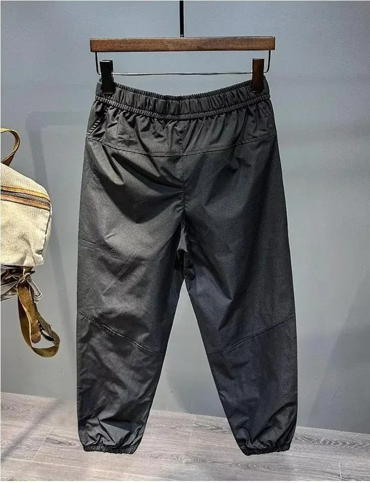Latest casual straight leg over mens spring and autumn modern fashion folding n outdoor travel pants 241115