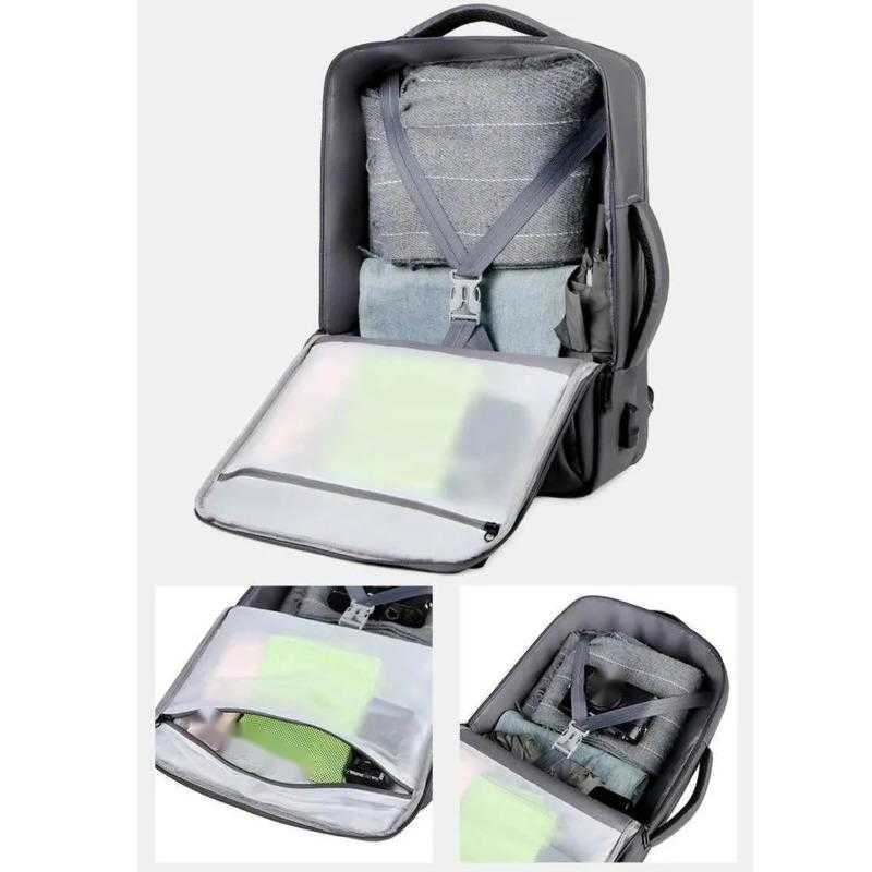 Men Large Capacity Backpack Bag Male Laptop Bagpack Waterproof Business Travel Bag Back Pack Luggage Bag 240906