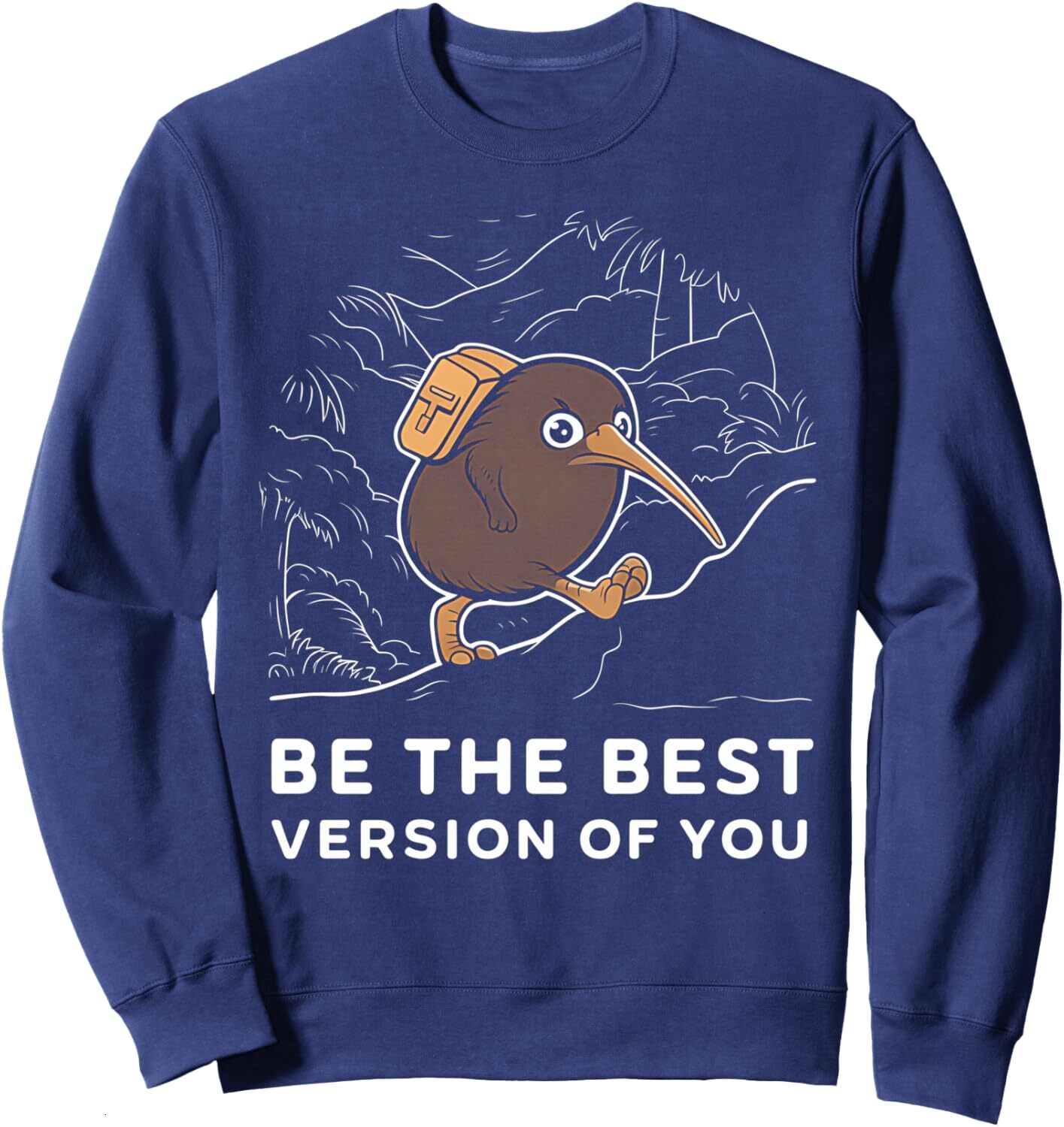Long Sleeve Shirts for Men sweatshirt Kiwi Bird Hiking New Zealand Funny Nature Lover Gifts Sweatshirt T shirt Tee Streetwear Casual tops clothes cool