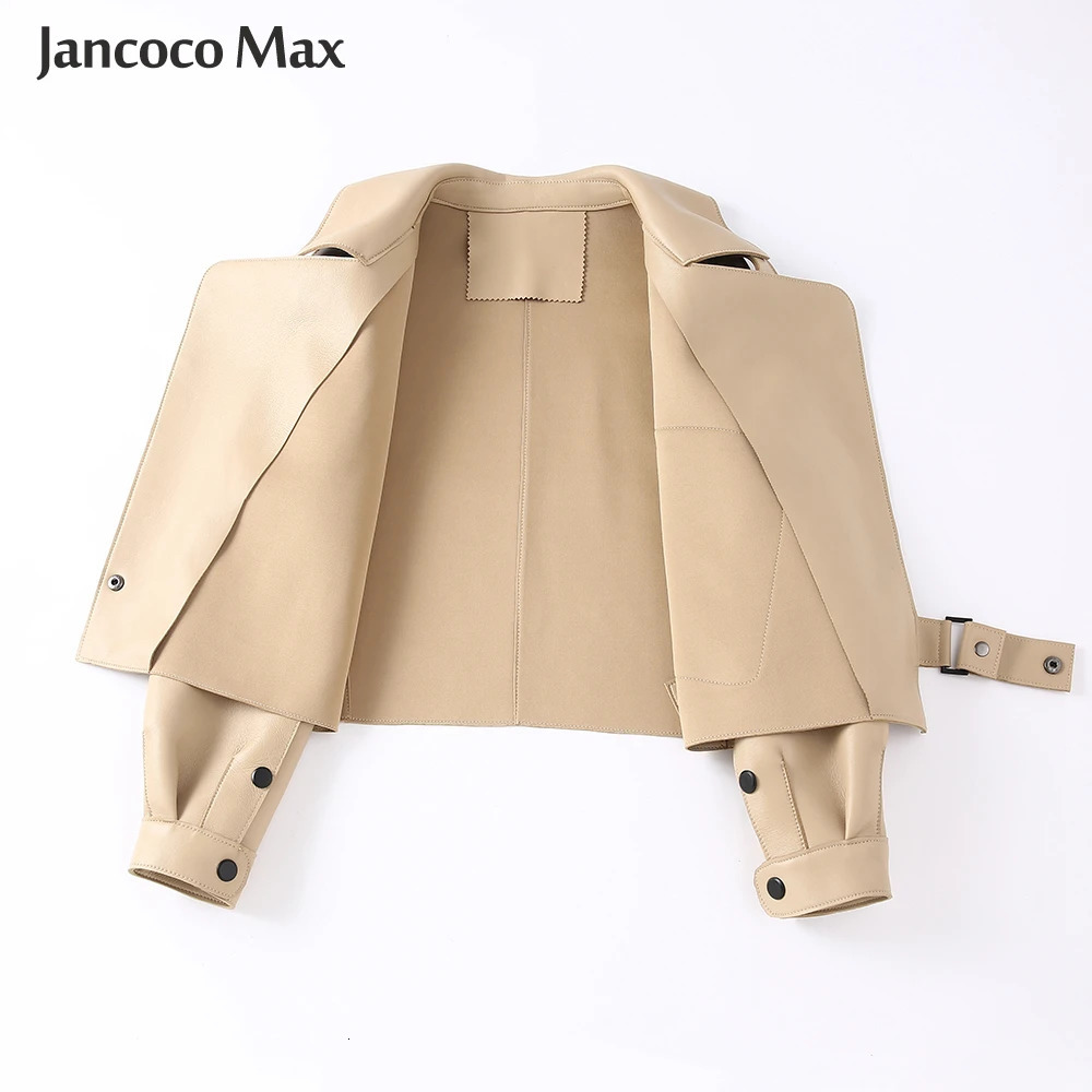 Sheepskin Coat For Women Leather Jacket Winter Spring Moto Biker Genuine Top Quality Black S7547 241115