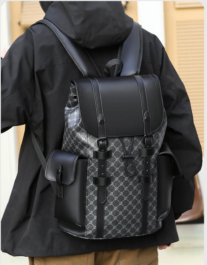 Luxury designer backpack men womens Montsouris Backpacks pu Leather School Bag Backpack Style Purse Wallets Lady Travel bag Sport Outdoor Packs Bag