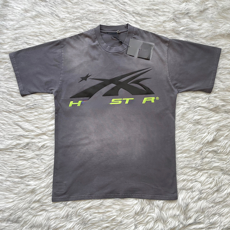 T-shirts Tops Men Fashion Short Sleeve Washed Casual Tshirts Harajuku Streetwear