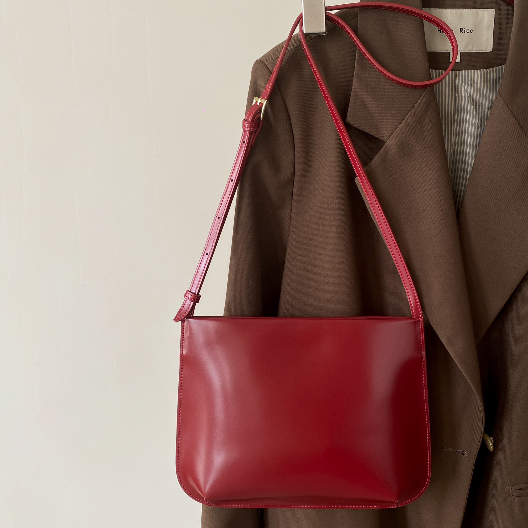 Solid Color Female Crossbody 2024 Trendy Fashion Square Versatile Sg Shoulder Bag For Women dddmymoon