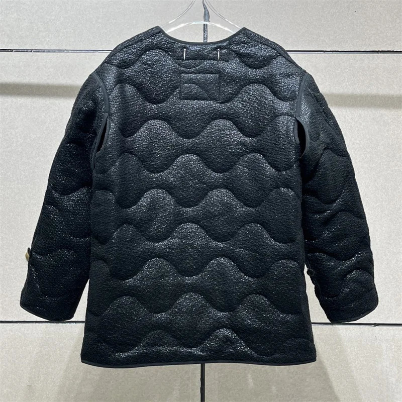 winter coats woman in outerwears Technology reflective material quilted Womens jacket cottonpadded thick coat 241115