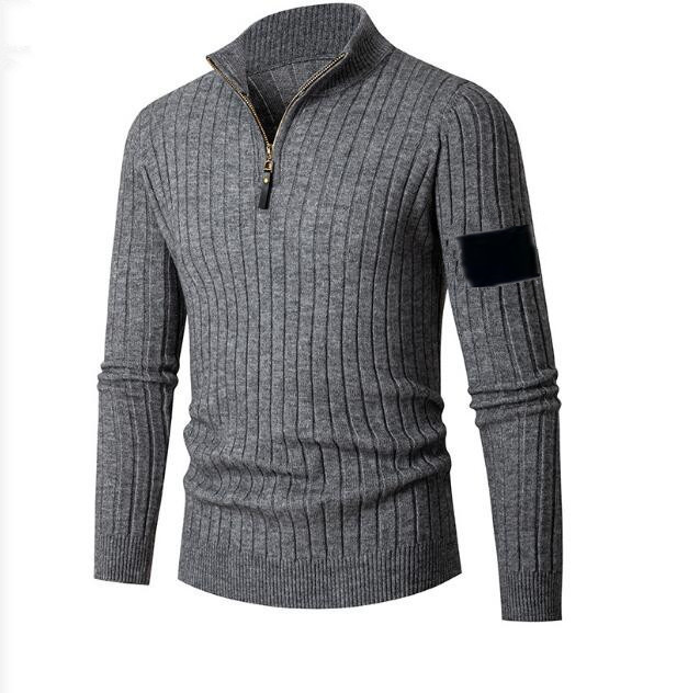 25ss TOPstoney stones jacket designer luxury casual loose long sleeved men's sweater embroidered with letters, street men's and women's sweater round neck jumper