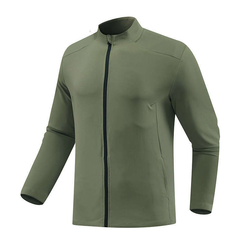 Elastic, Wear-Resistant, Windproof, Waterproof, Reflective Stand Up Collar Autumn And Winter Outdoor Men's Workwear Jacket, Jacket