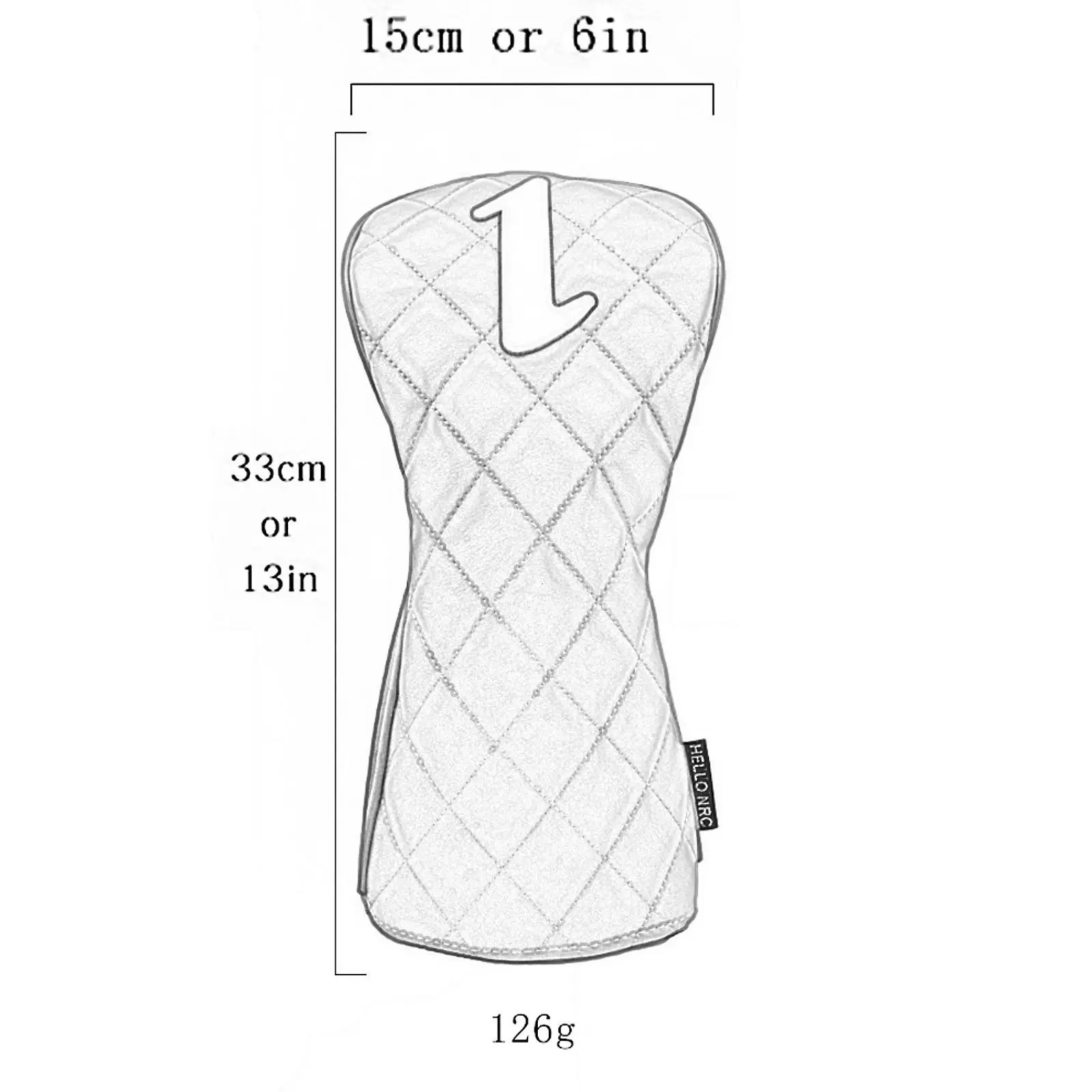 Golf Wood Headcover Premium Golf Wood Head Cover for Adults Golfer Equipment 241115