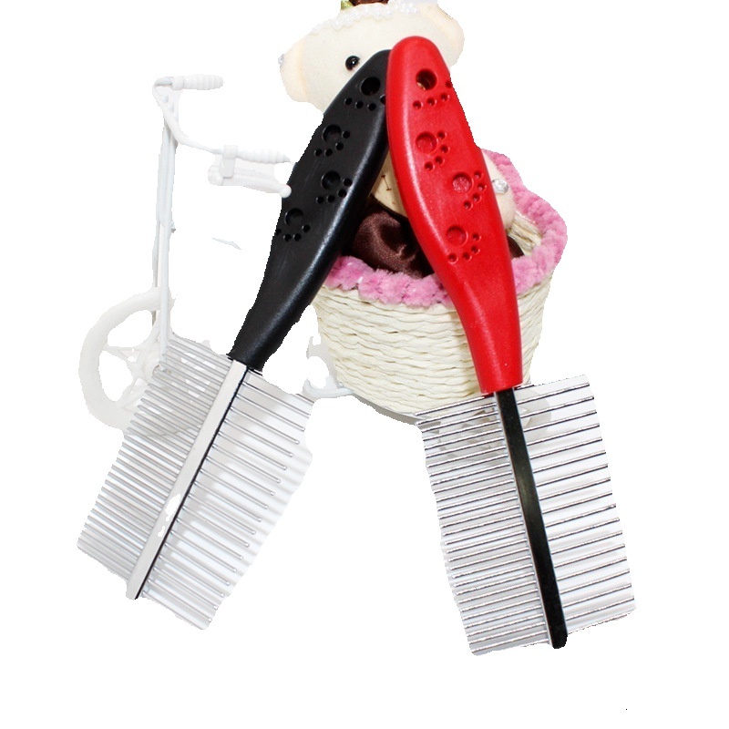 Pet Open Knot Remove Floating Dog Hair, Cat Teddy Cleaning Supplies, Beautiful Hair Comb, Double sided 1