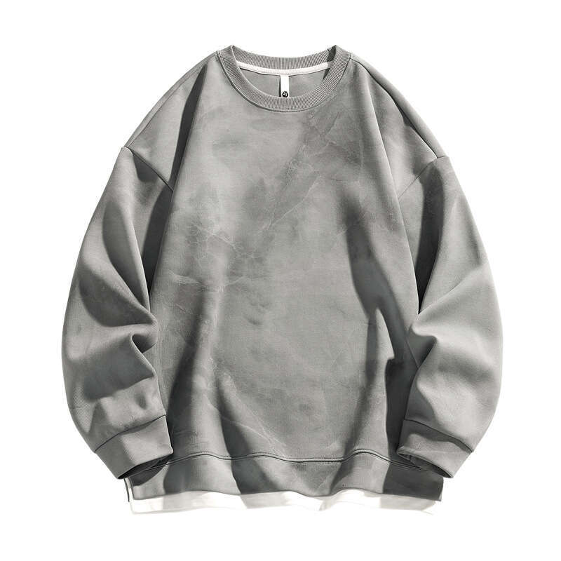 Men's Hoodie Spring Autumn New Trend Brand Tie Dye Distressed Men's Top Teenagers Loose And Fake Two-Piece Jacket For Men