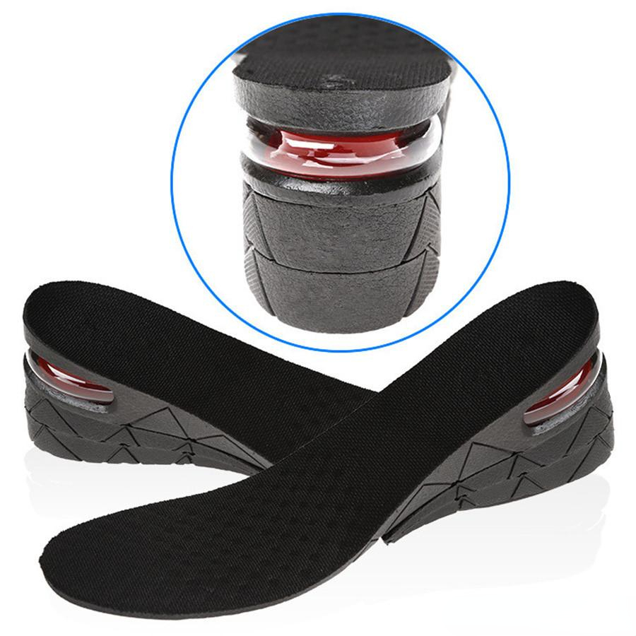 Dropshipping 3-9cm Height Increase Insole Cushion Height Lift Adjustable Cut Shoe Heel Insert Taller ShockArch Support Absorbant Foot Pad