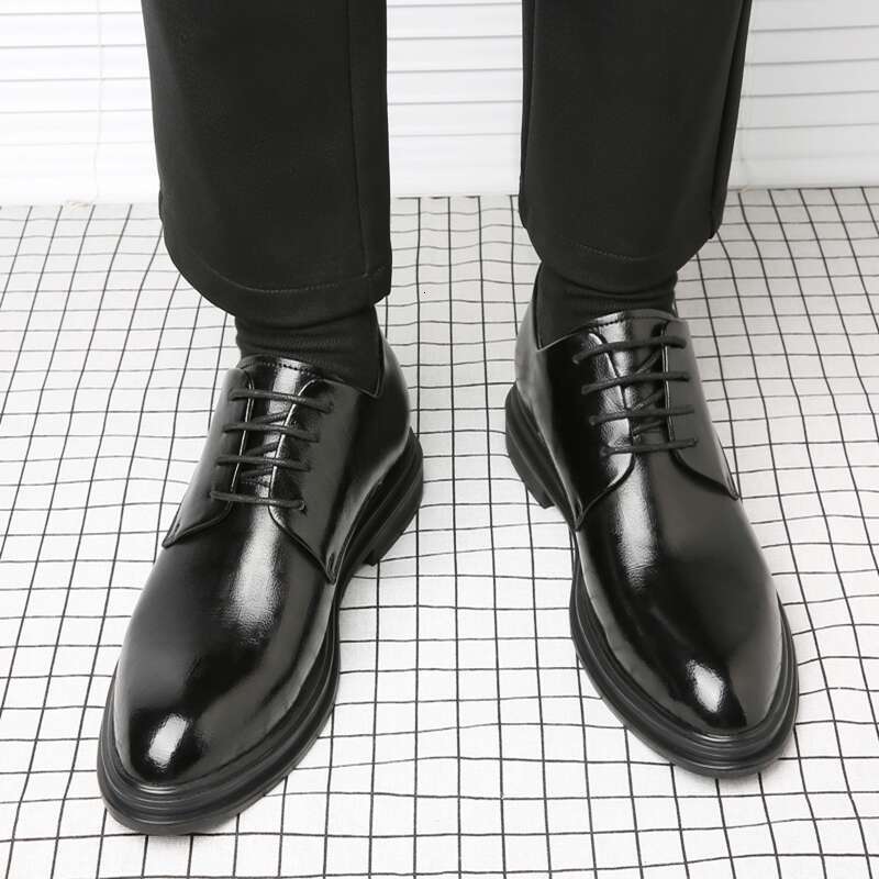 Elevator Dress 3/6/8 cm Formal Winter/Spring Classic Business Men Oxfords Footwear Suit Shoes