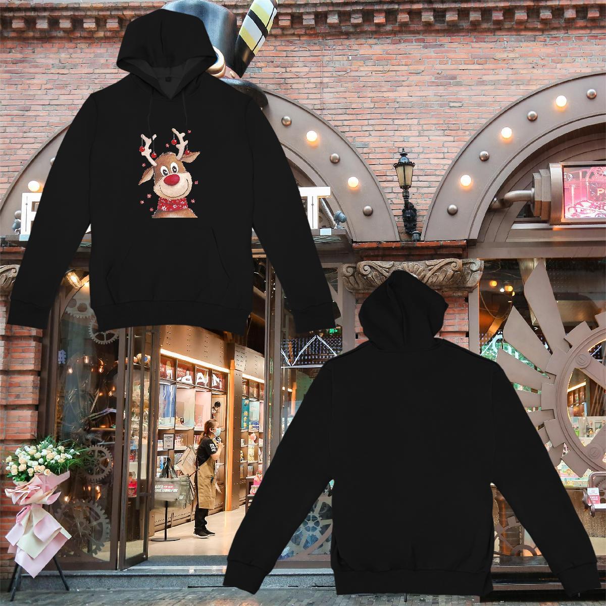 Classic Casual Women Hoodie DIY Logo Oversized Designer Women Tops Hoodie Clothes Hoodie Long Sleeve Soft Beach Thick Plush