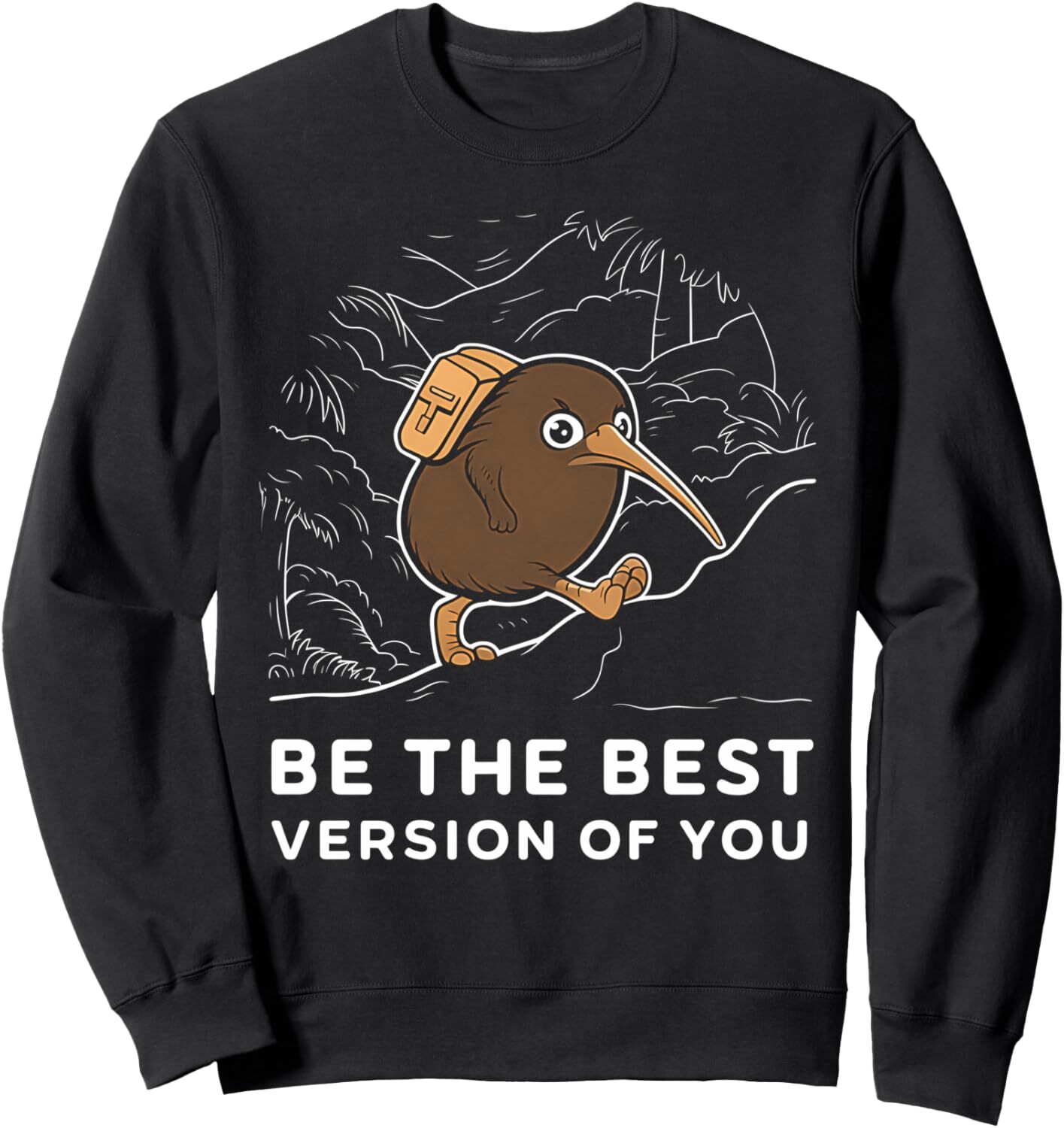 Long Sleeve Shirts for Men sweatshirt Kiwi Bird Hiking New Zealand Funny Nature Lover Gifts Sweatshirt T shirt Tee Streetwear Casual tops clothes cool