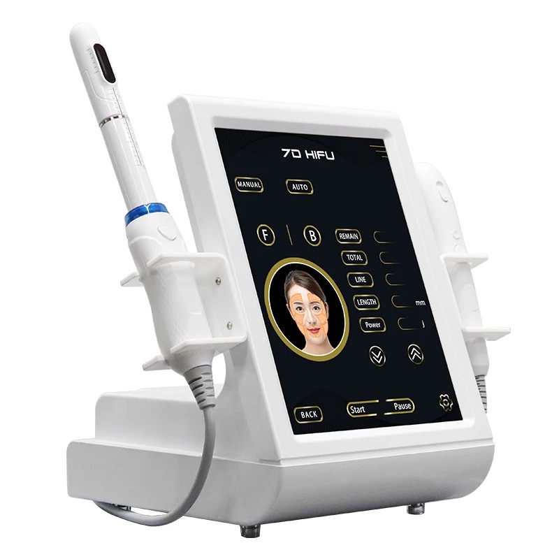 New Double Vaginal+Face Hifu Machine Lift And Tighten Skin On Face And Body Hifu 7D Beauty Machine For Salon