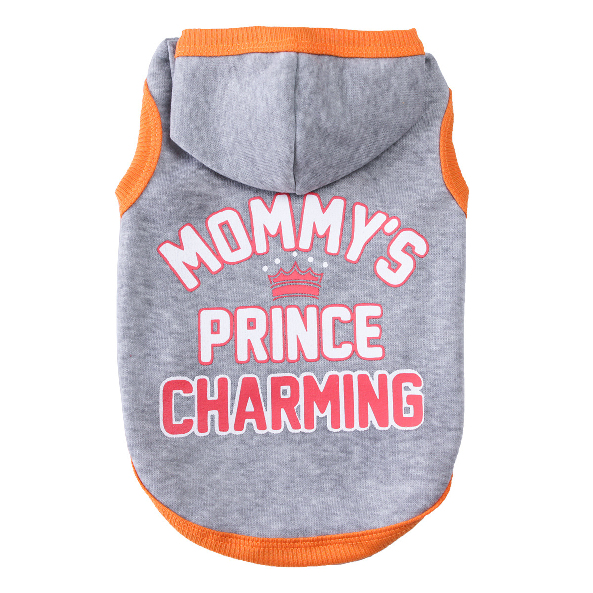 Fashion Design Printing Letter Dog Hoodie No Sleeves Autumn Winter New Dog Clothes