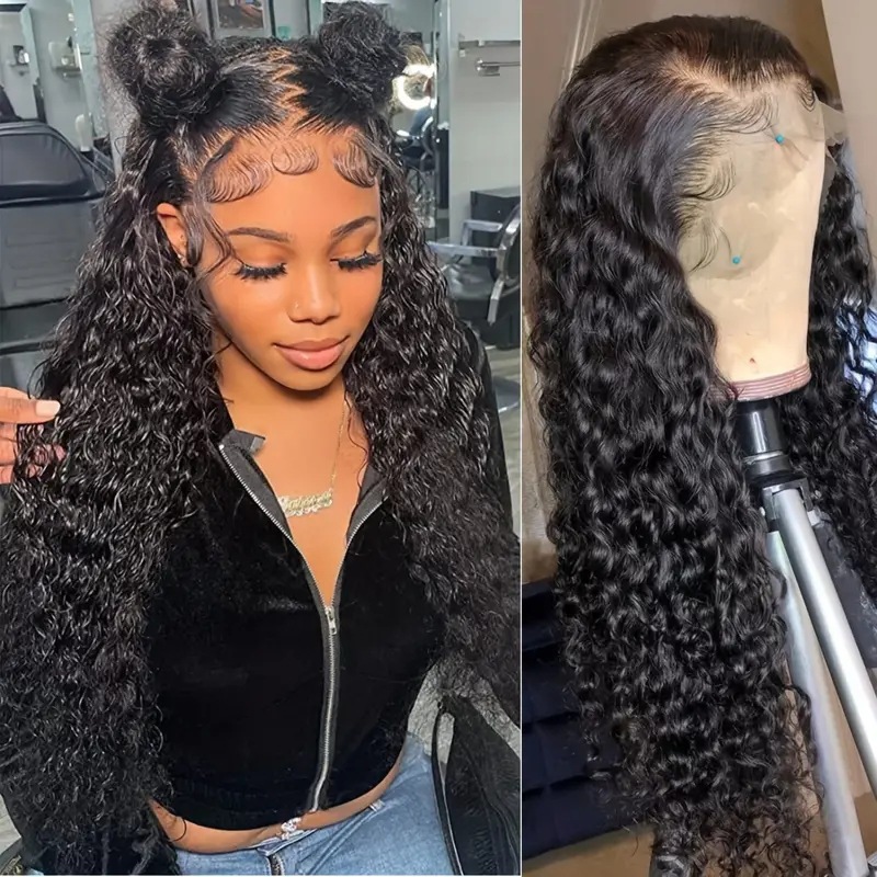 Fashion piano color small curly synthetic wig African hot sale coiled afro long curly wig