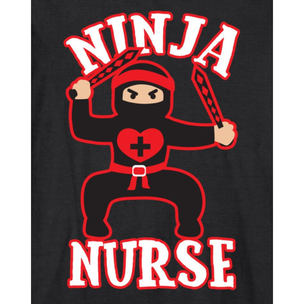 Long Sleeve Shirts for Men sweatshirt Cool Ninja Nurse Nursing Hospital Funny Gift Long Sleeve T-Shirt T shirt Tee Streetwear Casual tops clothes fash