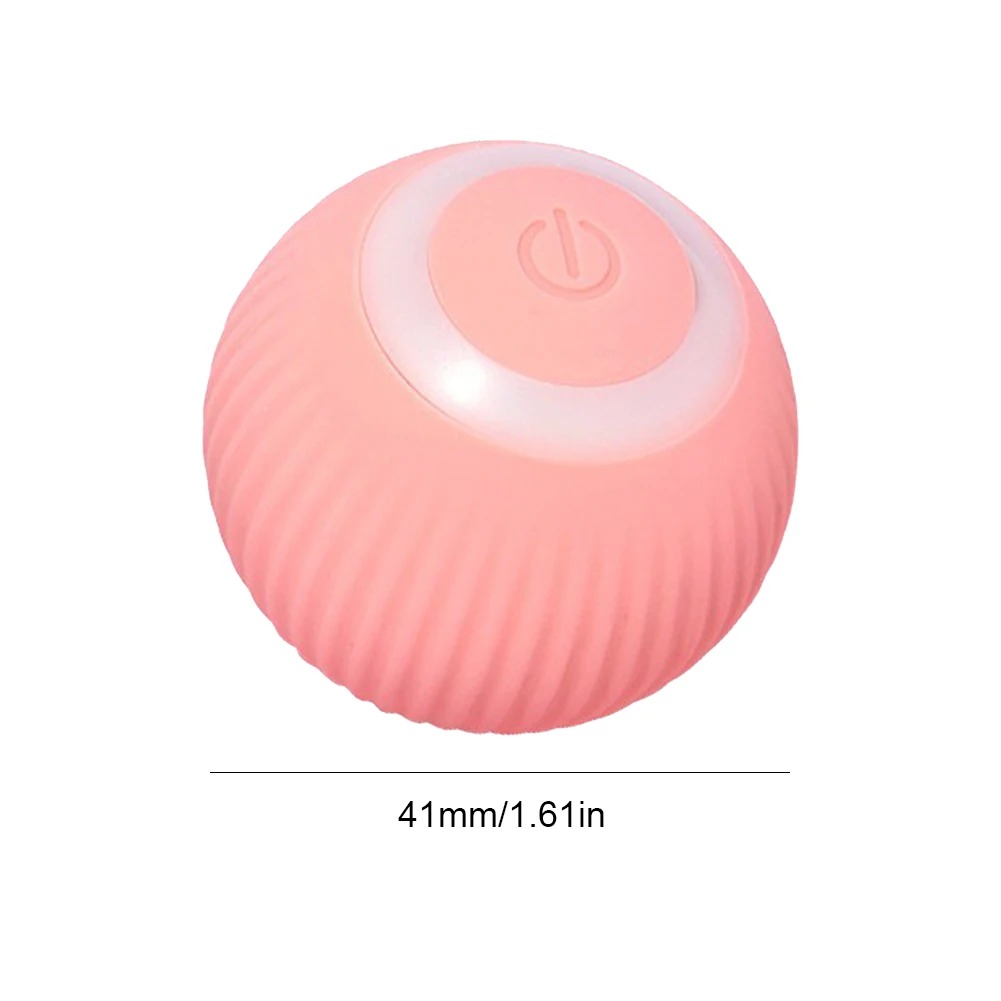 USB Rechargeable Electronic Interactive Pet Toy Pet Ball Toy Self Moving Motion Activated Ball Pet Supplies