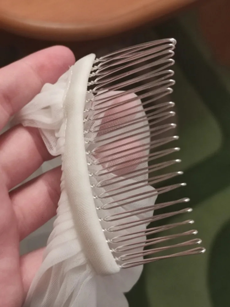 4M 5M White Ivory Cathedral Wedding Veil Long Lace Edge Bridal Veil with Comb Wedding Accessories 241115