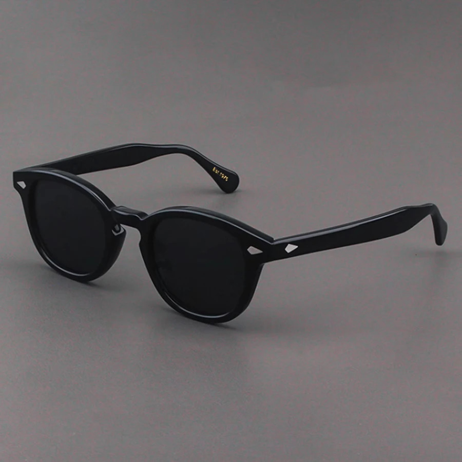 Mens sunglasses Lemtosh womens Johnny Depp polarized sunglasses acetate frame retro driver shadow 241114