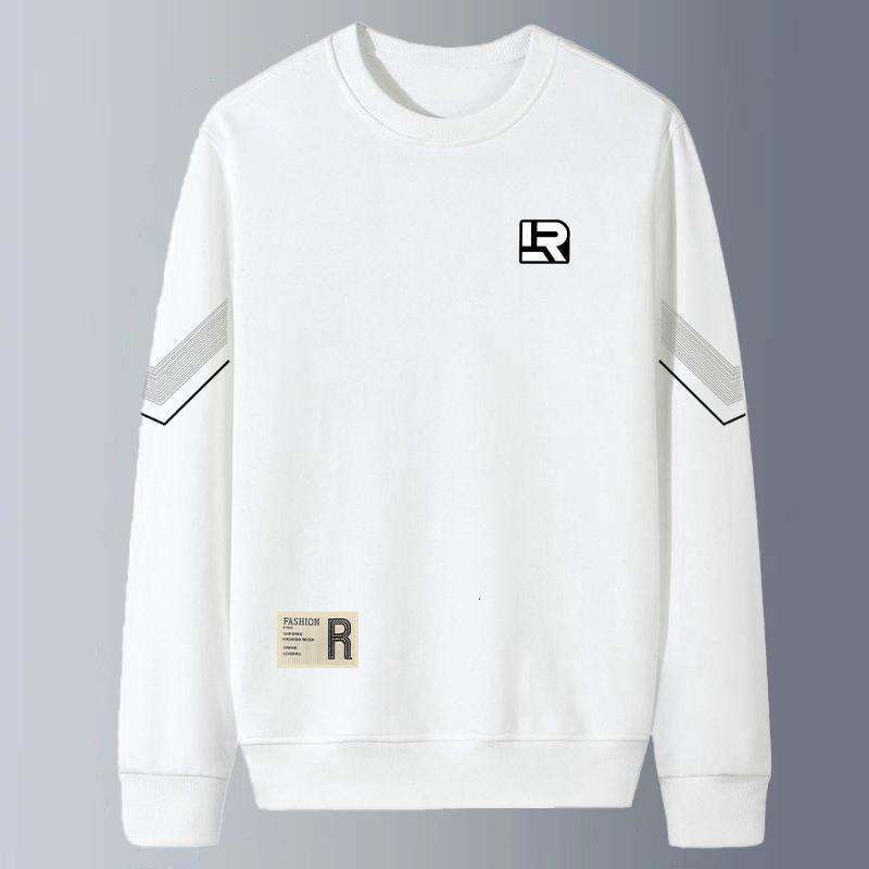 Sweatshirt Spring And 2024 Youth Long Sleeved Men's Jacket New Round Neck Loose Autumn Hooded Top