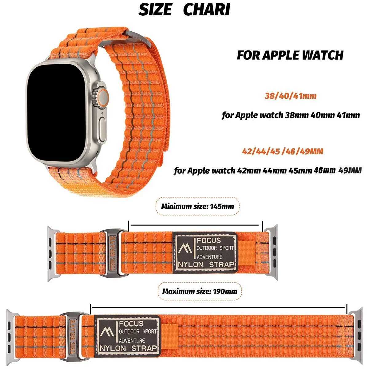 Wah Band sports wristband 46mm 42mm 44 tra 49mm 45 38 40 41 Iwah series 10 9 Se 8 2 6 Correa nylon bracelet strap M241115