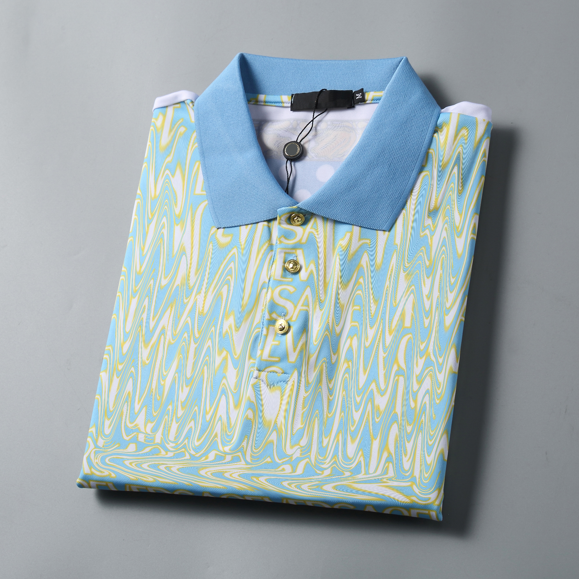 Designer Polo Shirts Mens Polos shirts fashion Tees Letter Pattern Print polos Men Asian size M--XXXL