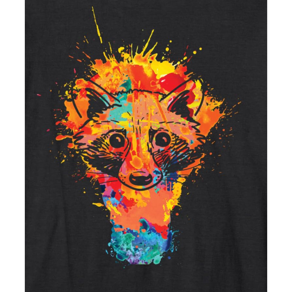 Long Sleeve Shirts for Men sweatshirt Illustrative Watercolor Raccoon Animal Lover Gift Long Sleeve Tee Streetwear Casual tops clothes fashion