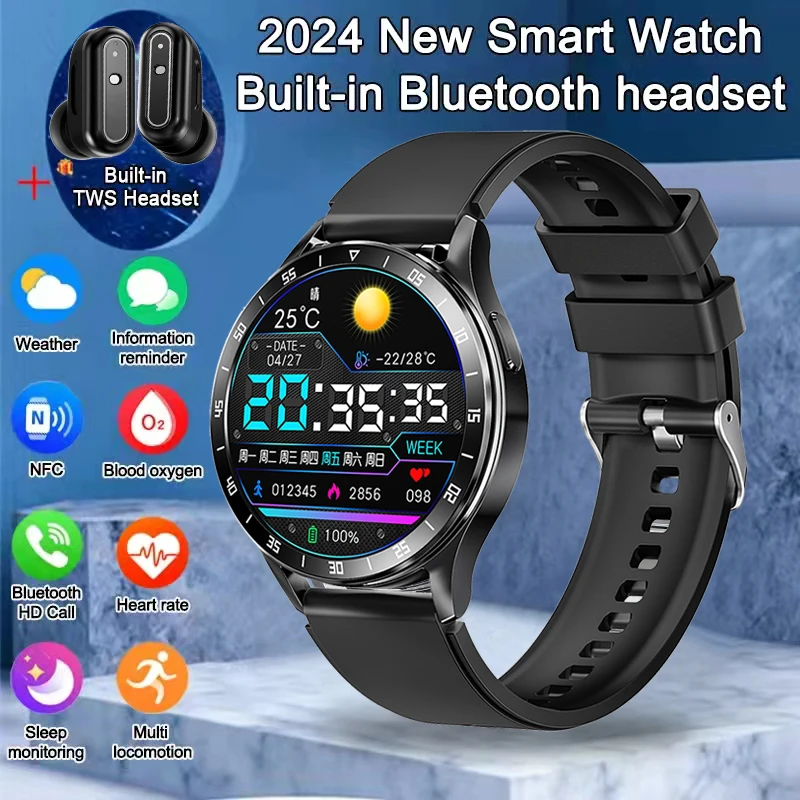 X10 Smartwatch & Wireless Earbuds Combo Set TWS2 Ingenuity | Integrated Heart Rate Monitor, Bluetooth Connectivity & Hands-Free Assistance Features