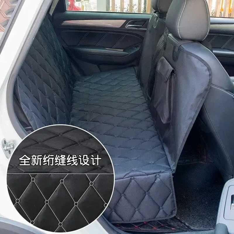 Dog Car Seat Covers Universal Dog Car Seat Cover Waterproof Pet Car Seat Back Row Dog Pad Hammock Vehicle Rear Cover Cushion for Dogs Safety Pad z2411