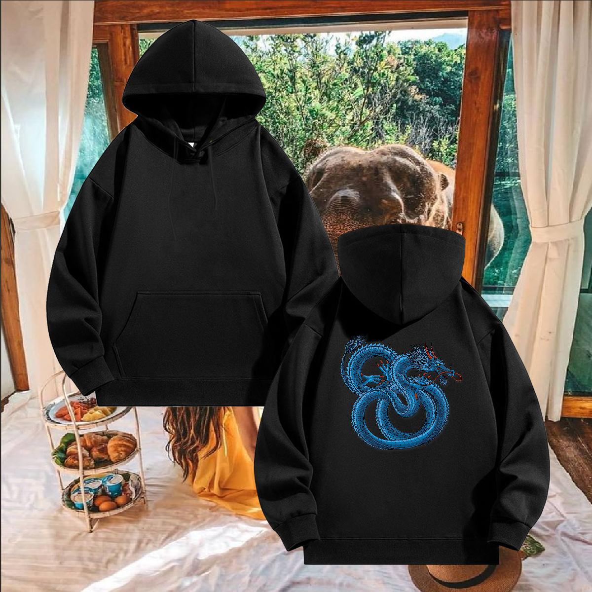 Fashion New Hoodie Men DIY Cool Design Men Hoodie Pullover Hoodie Hip Hop Warm Fleece Hooded Collar Long Sleeve