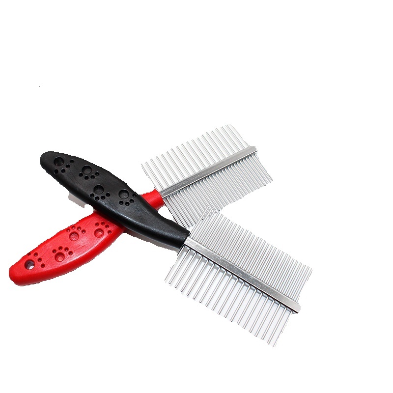 Pet Open Knot Remove Floating Dog Hair, Cat Teddy Cleaning Supplies, Beautiful Hair Comb, Double sided 1