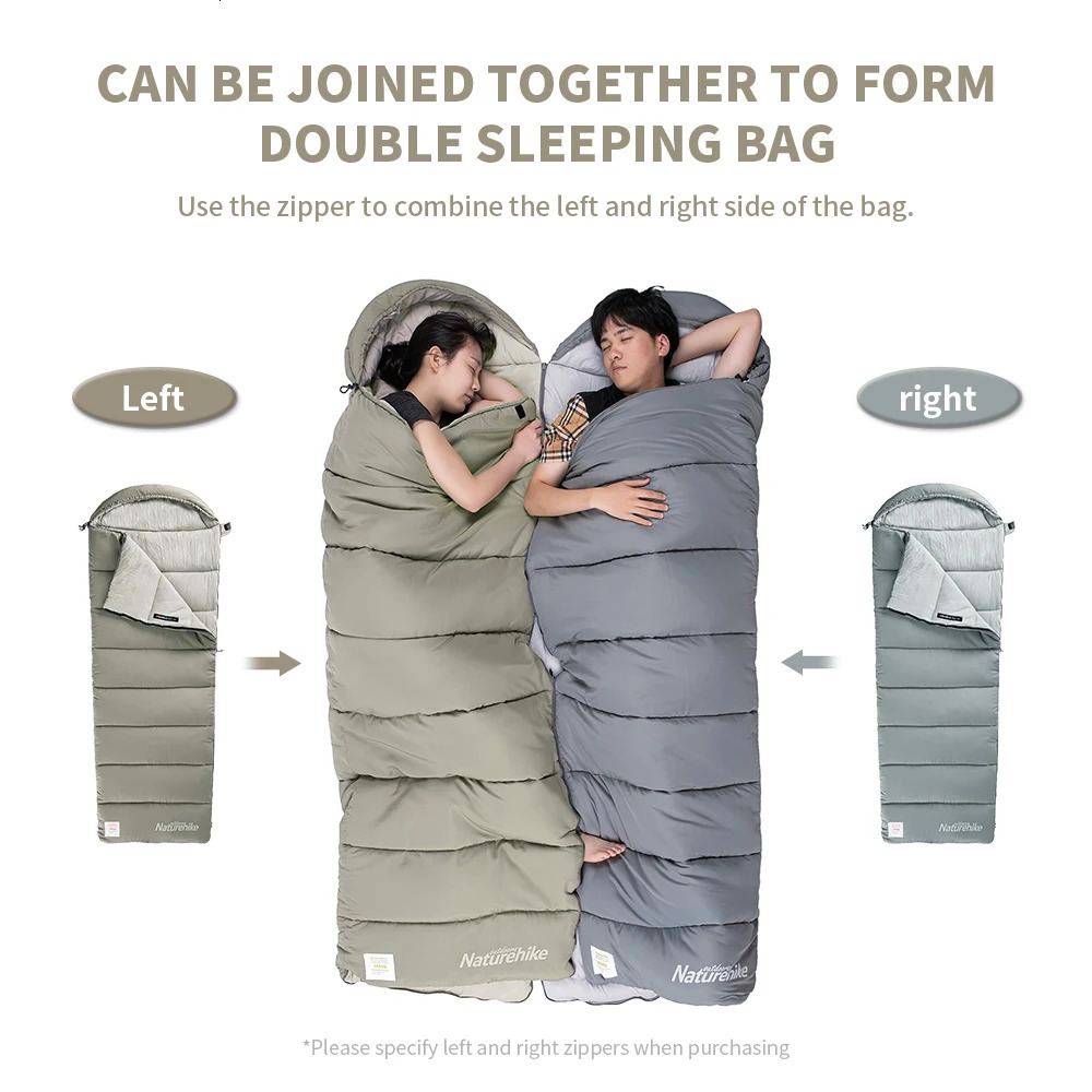 Sleeping Bag M180 Lightweight M300 Double Camping M400 Machine Washable Winter 241114