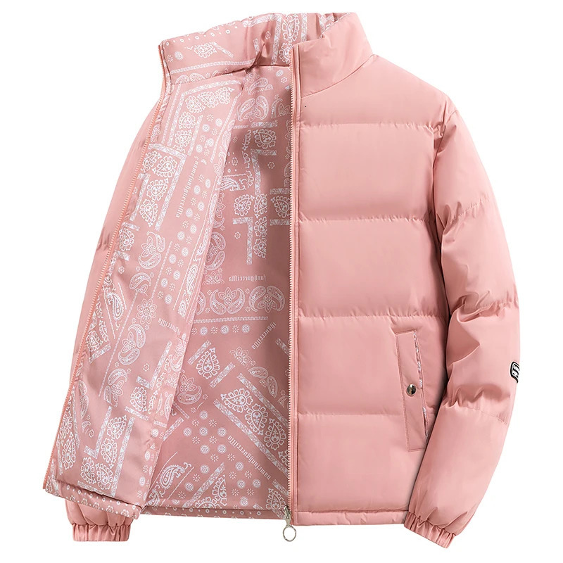 mens Parka Solid color L4XL 5XL Mens Jacket Winter Warm Jackets men business leisure coat teenager coats 2510 241115