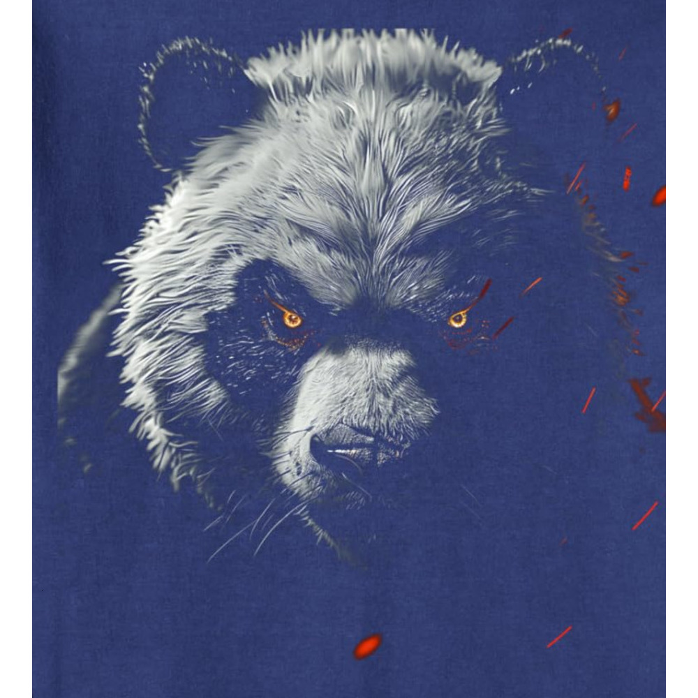 Long Sleeve Shirts for Men sweatshirt Bear Wildlife Animal Lover Sketch Drawing Gifts Graphic Tees Sweatshirt T shirt Tee Streetwear Casual tops cloth