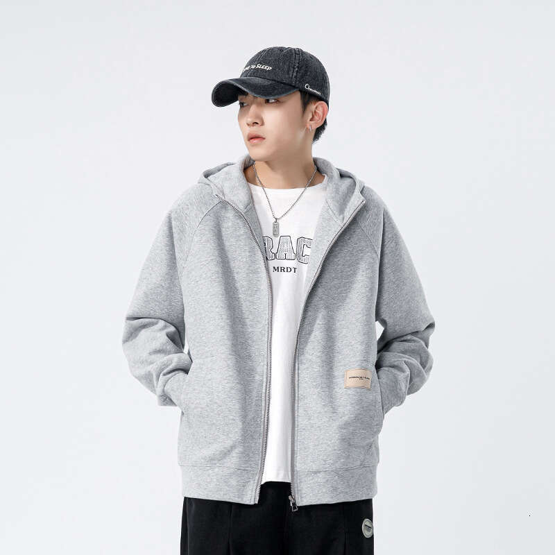 Advanced Cardigan Zipper Hoodie Hooded Kunhai Pengyun Autumn And Winter American Fashion Brand Couple Outfit Men's Jacket