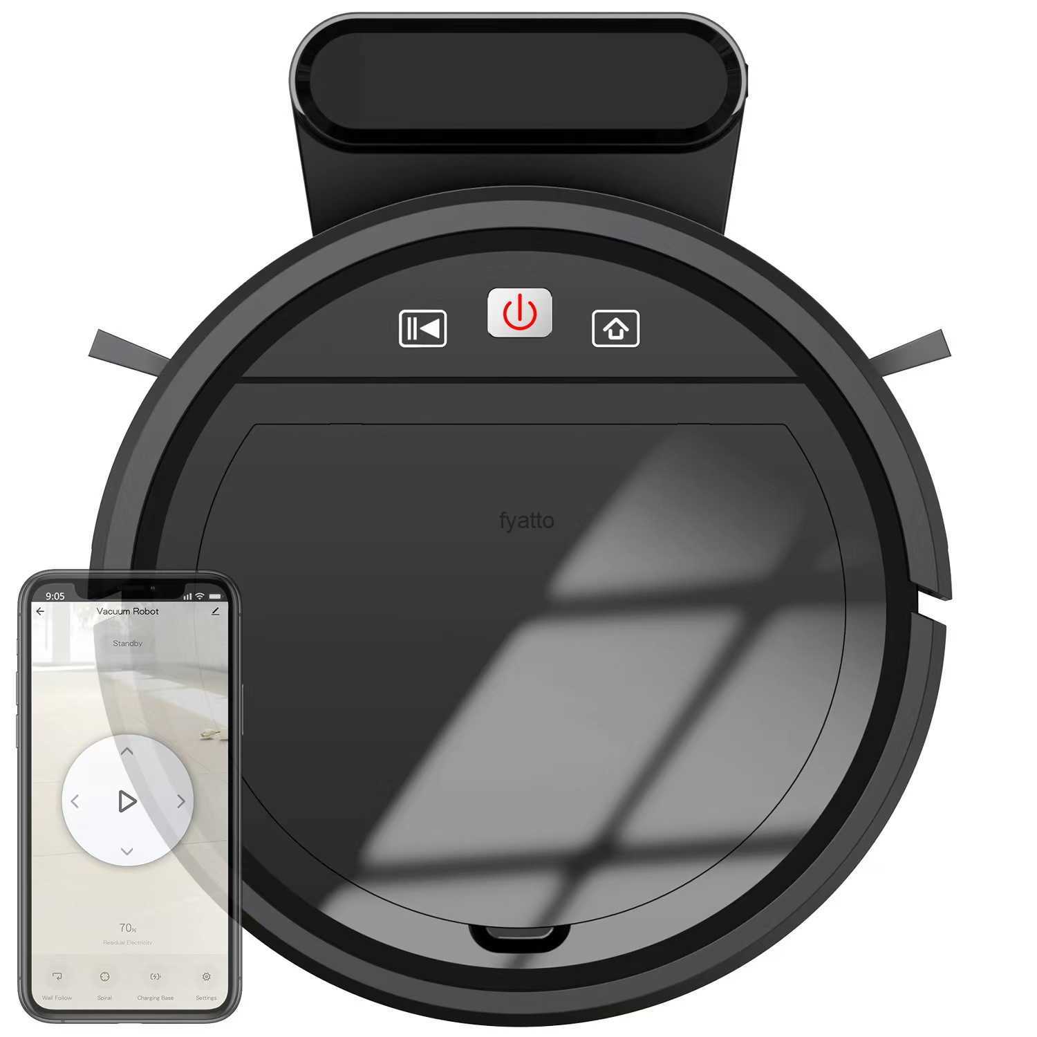 Robot Vacuum Cleaners Dedicated sweeping robot connected to mobile phone for voice control automatic recharge remote explosion H240415