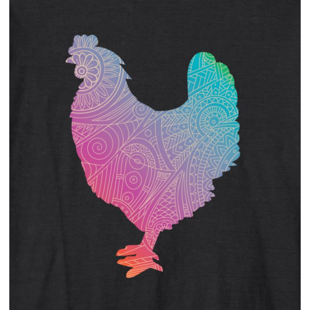 Long Sleeve Shirts for Men sweatshirt Colorful Chicken Funny Cute Poultry Farmer Gift Idea Long Sleeve T-Shirt T shirt Tee Streetwear Casual tops clot