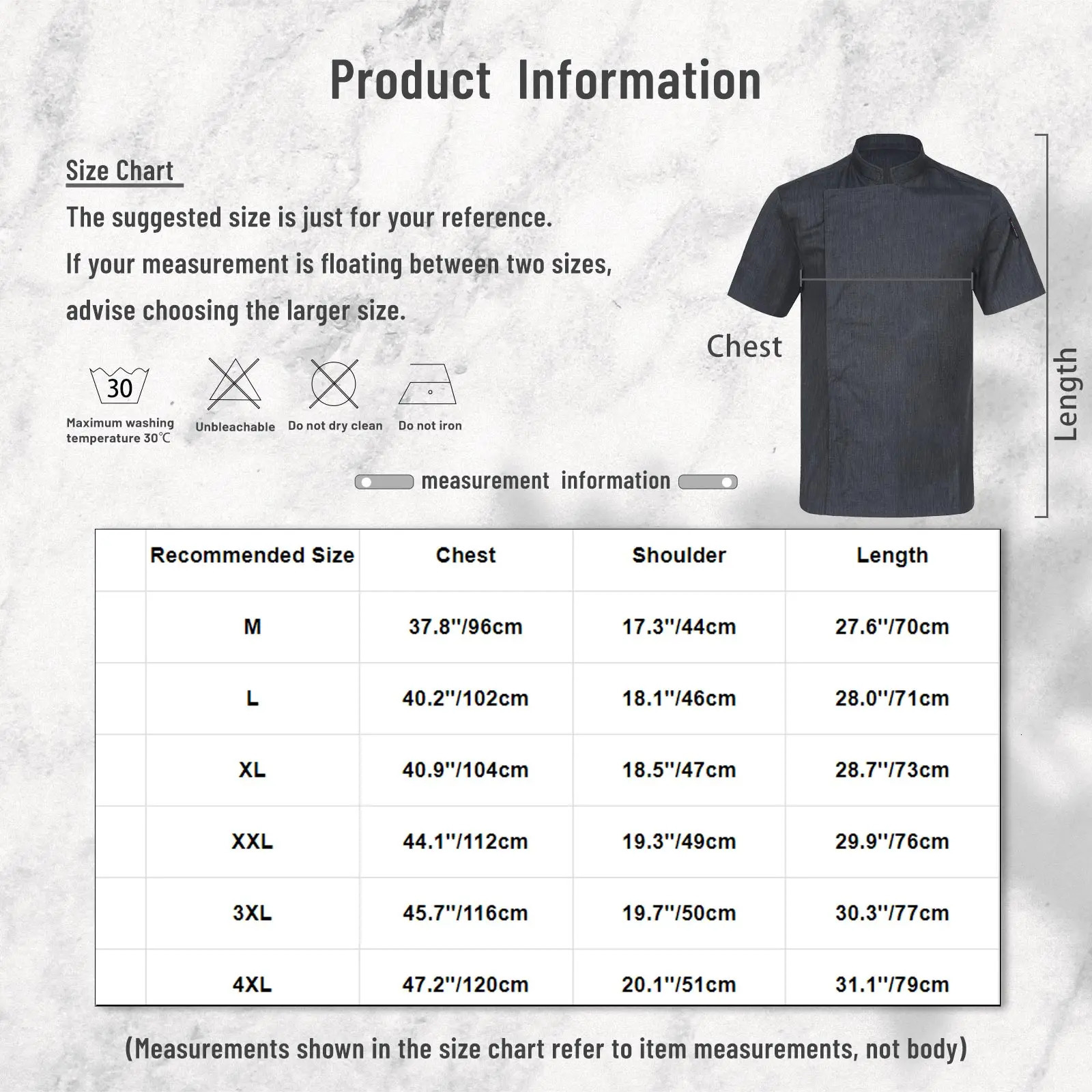 Unisex Men Women Breathable Chef Jacket Cooking Coats Short Sleeve Canteen Work Coat el Restaurant Uniforms Tops 240412