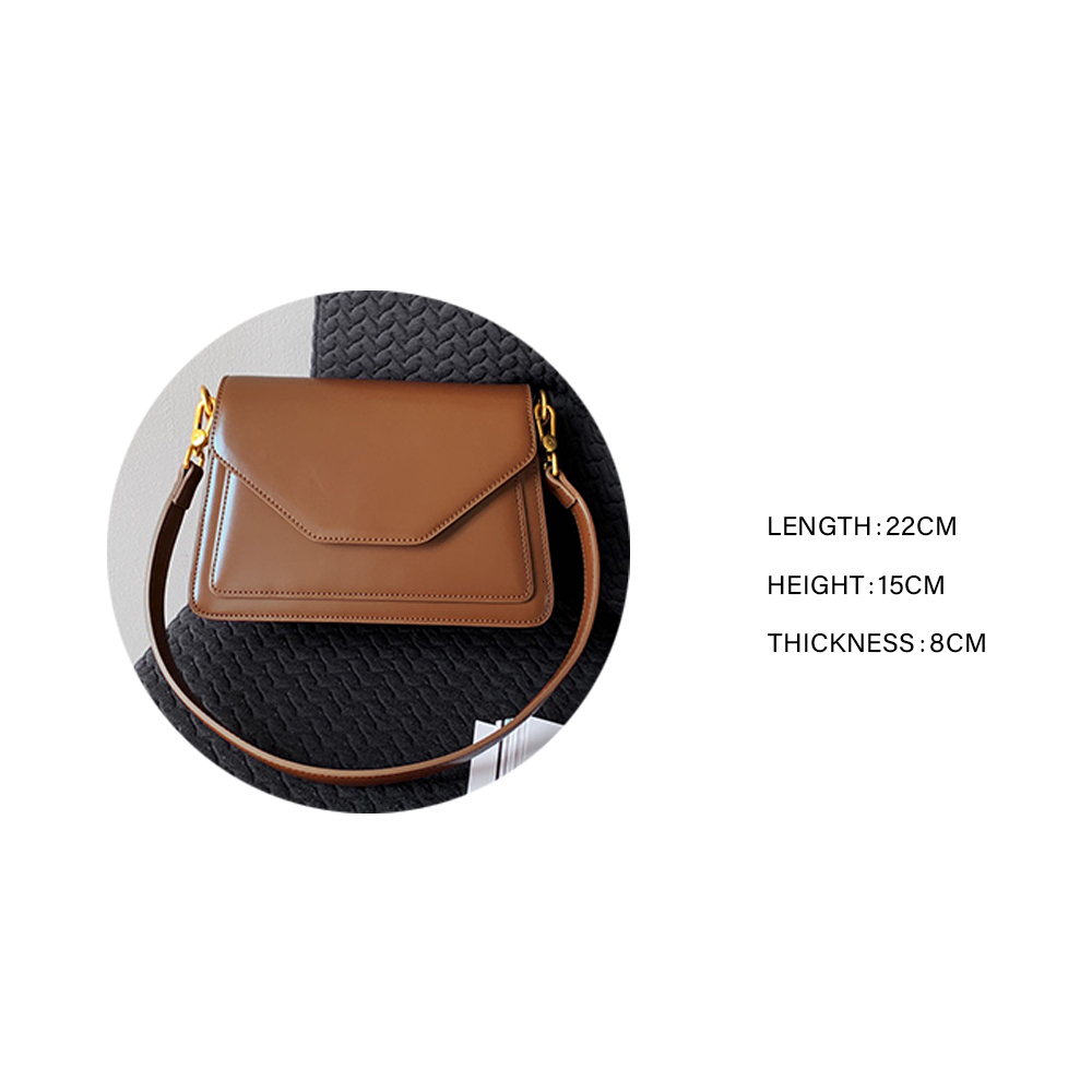 High-end One Shoulder Solid Color Fashion Square Versatile Crossbody Bags For Women dddmymoon