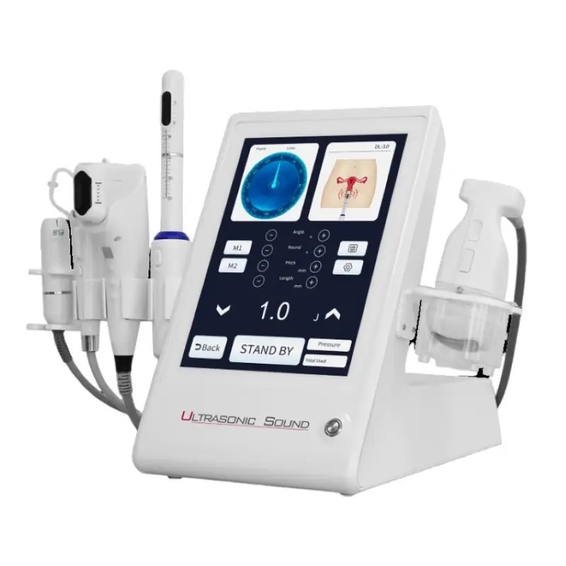 High Focused Ultrasound Anti-puffiness Face Lift Hifu Body Slimming Machine Virginal Tightening Skin Rejuvenation Acne Removal Hifu Machine