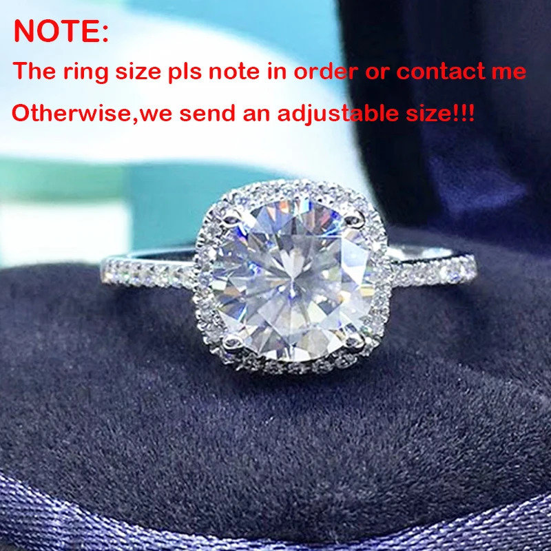 Smyoue S925 Pure Silver Set Womens D-Color Ring Necklace Earrings Wedding Diamond Ring Jewelry Gifts 241115