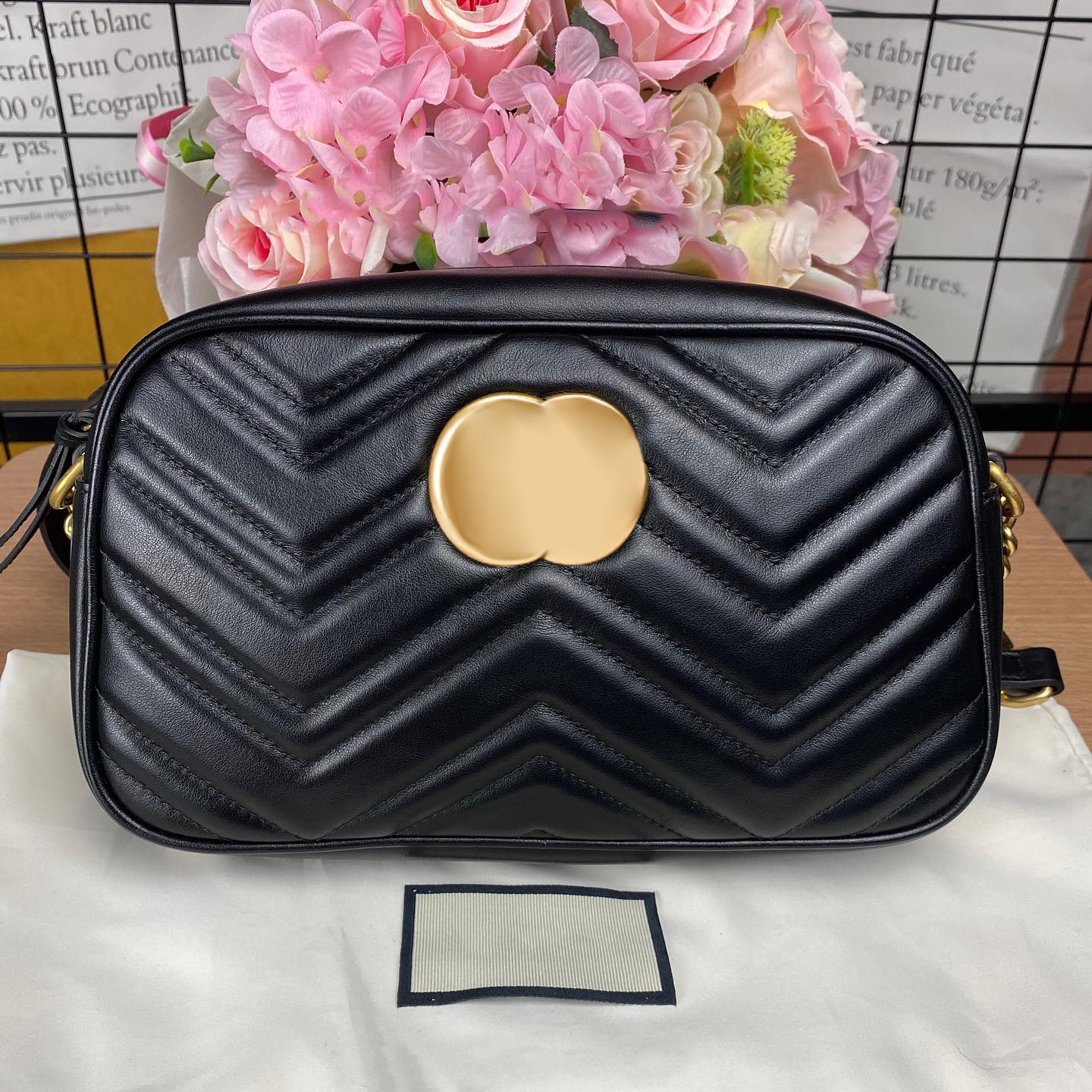 two sizes Marmont Camera bag Shoulder Womens clutch mens Vintage handbag crossbody Luxury Designers mini tote bags zipper purses chains messenger hobo Evening Bags