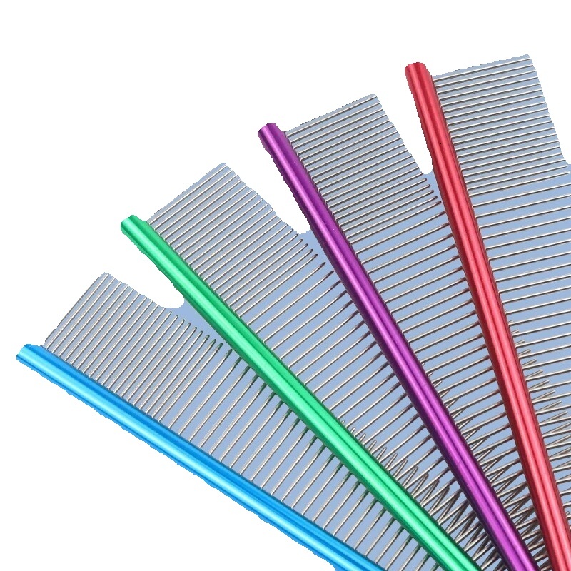 Pet single-sided beauty dog comb, pet brush 6